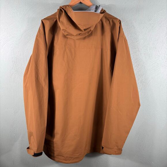 Dri Duck Mossy Oak Jacket Mens XL Tan Full Zip Waterproof Work Hood Storm Shield - Picture 12 of 12